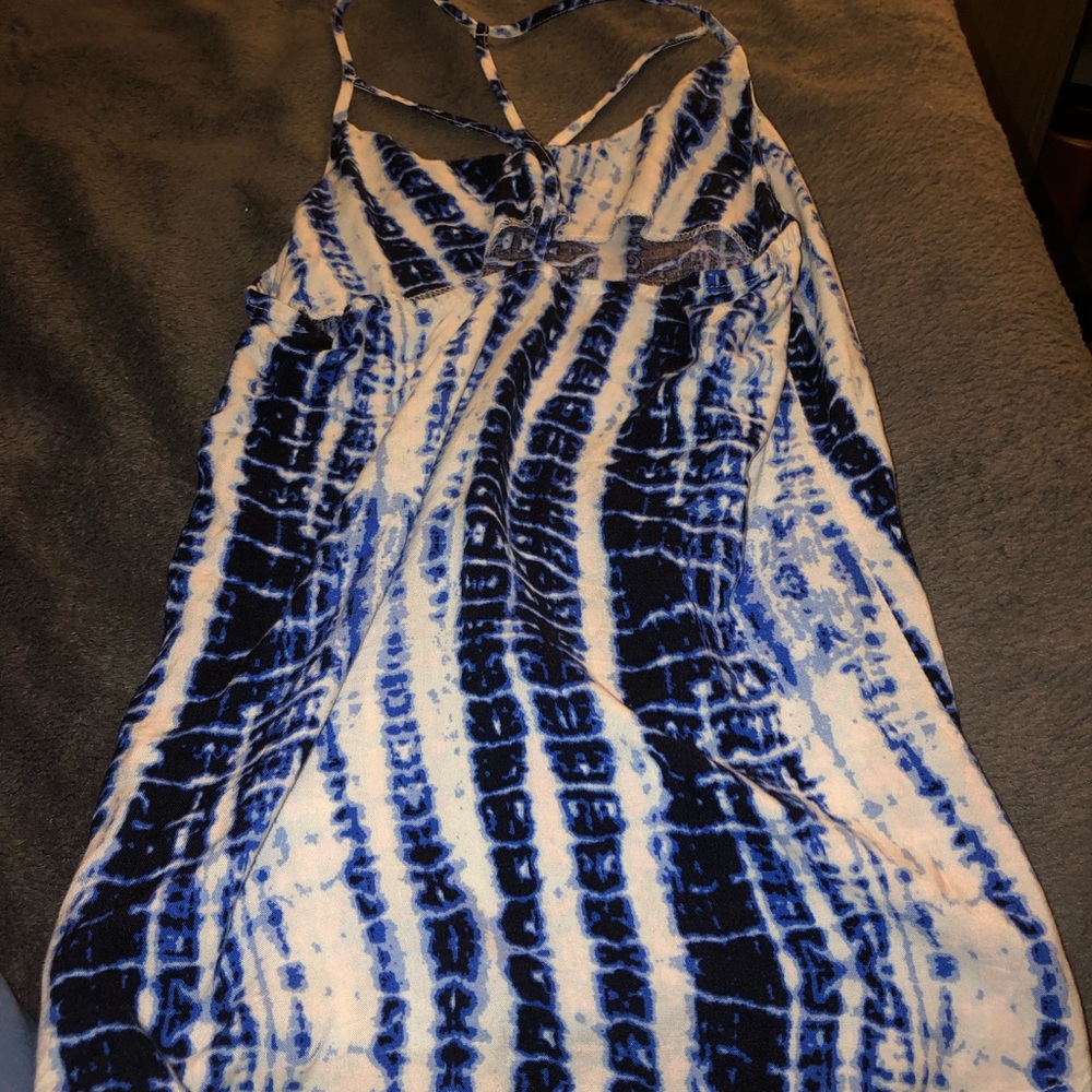 Cross back tank top